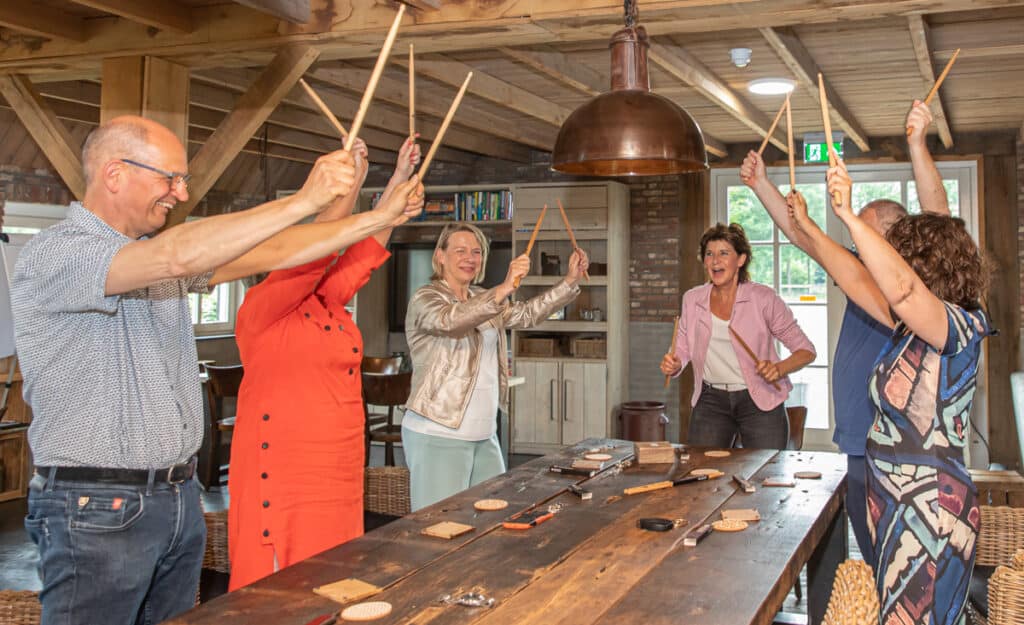 Ritmes in je Rugzak tafeltrommelen